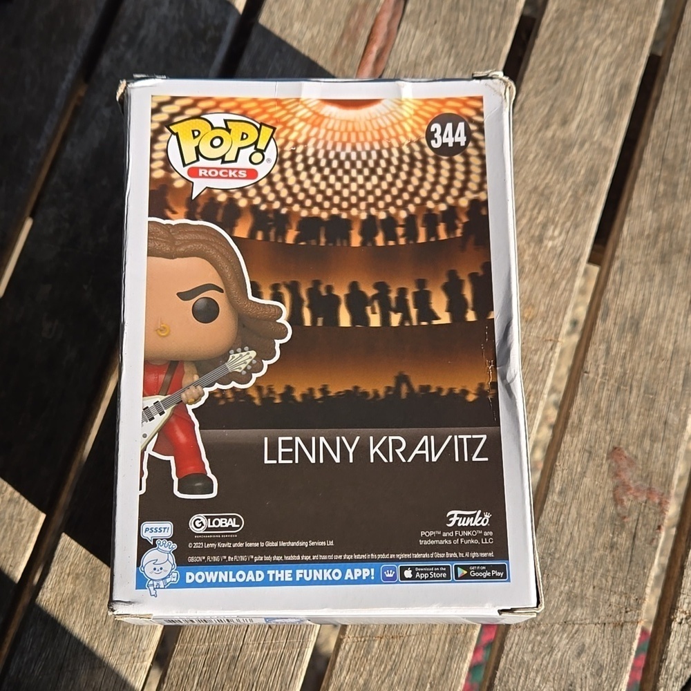 Lenny Kravitz Funko Pop Rocks - Picture 3 of 6